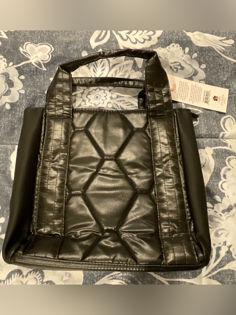 Lug Cadence Crossbody Bag, Metallic Black - Picture 2 of 10